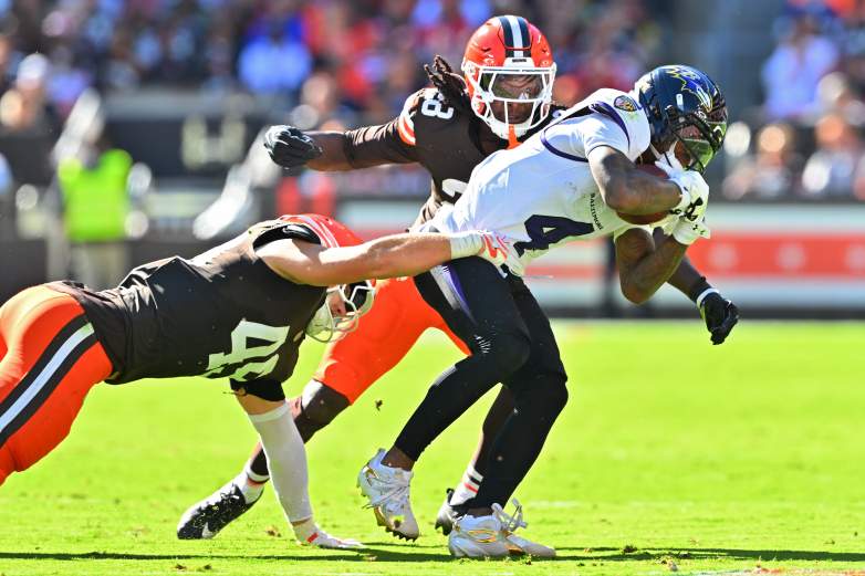 Baltimore Ravens v Cleveland Browns