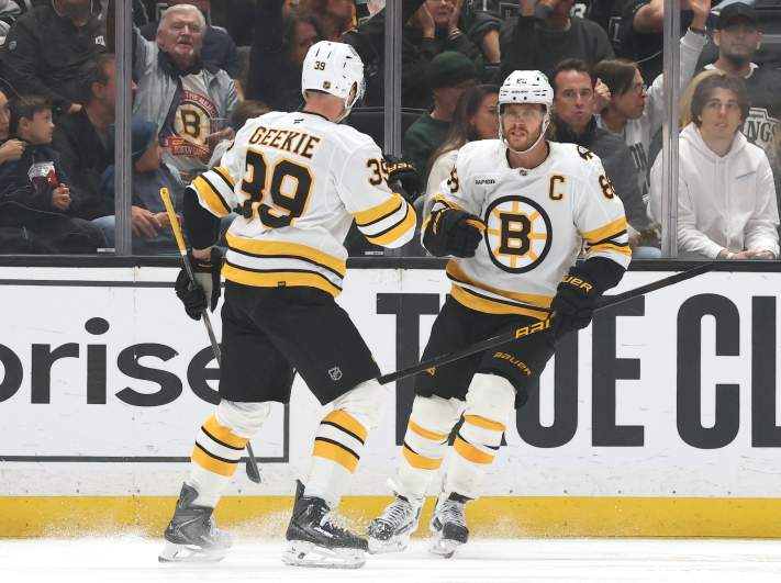 Boston Bruins v Los Angeles Kings