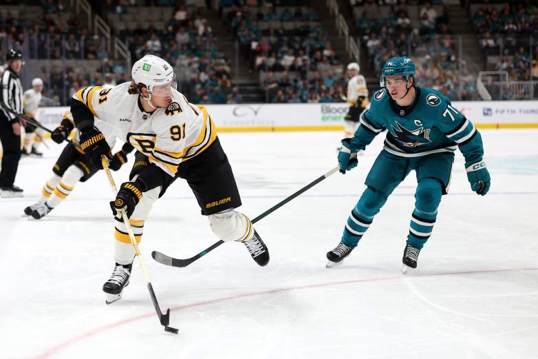 Boston Bruins v San Jose Sharks