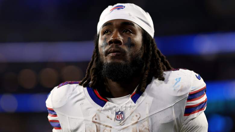 Buffalo Bills running back James Cook