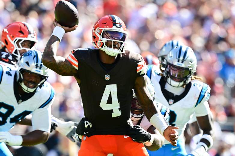 Carolina Panthers v Cleveland Browns
