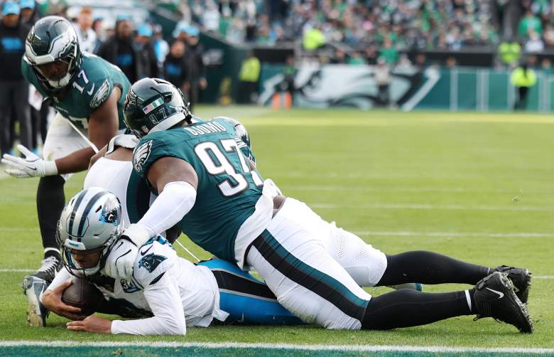 Potential Las Vegas Raiders trade target: Philadelphia Eagles defensive lineman Moro Ojomo