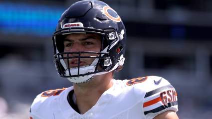 Bears Give Grim Update After Carting Off Cole Kmet in Win Over Patriots