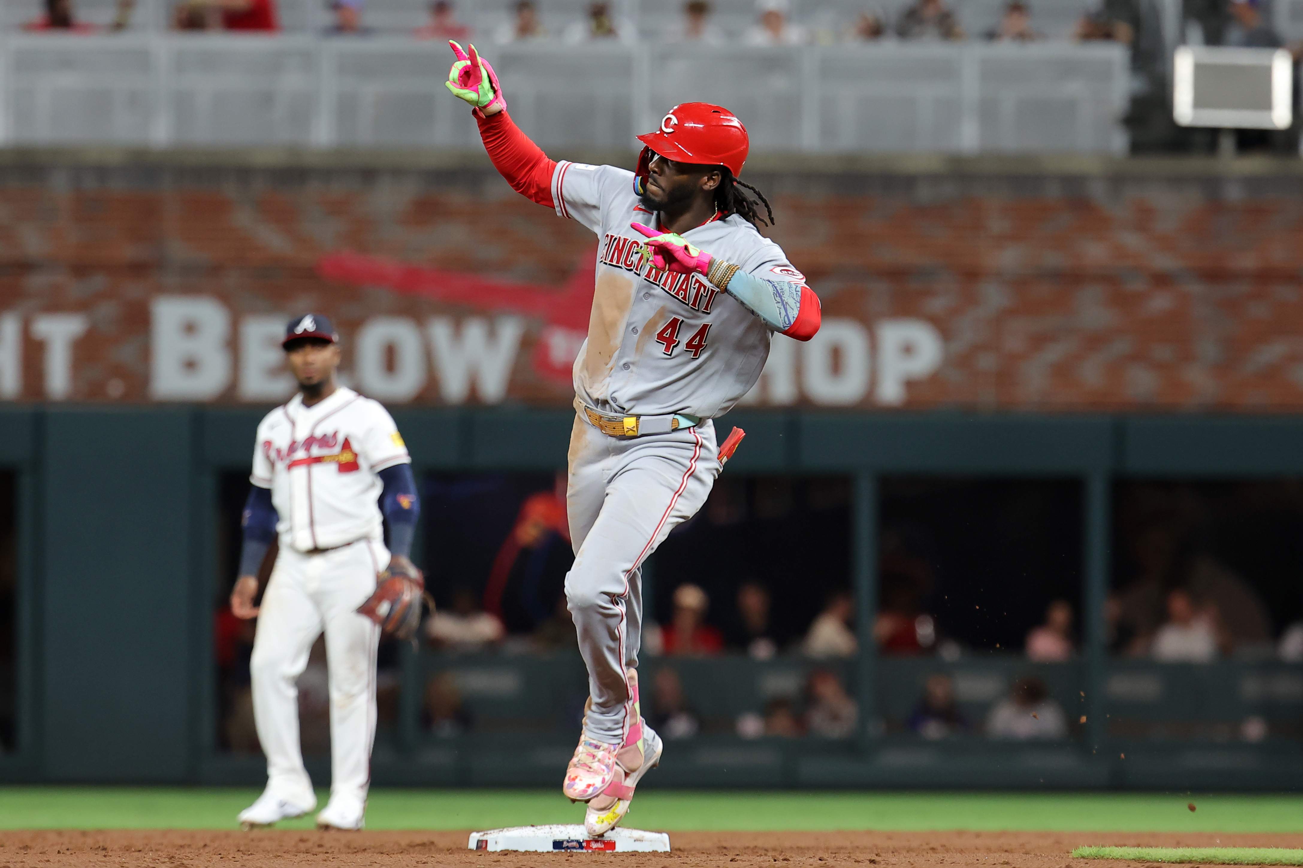 Cincinnati Reds v Atlanta Braves