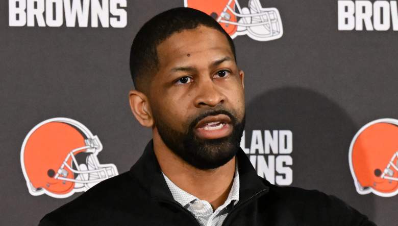 Cleveland Browns general manager Andrew Berry.