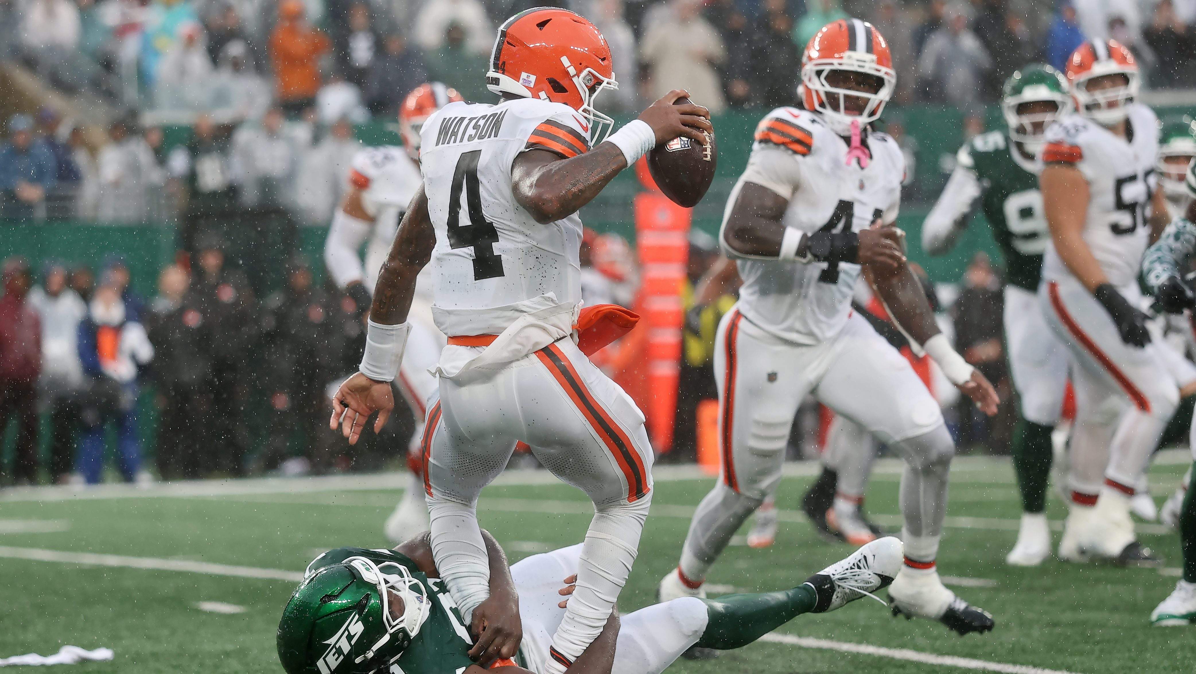 David Bailey Delivers Historic Performance During Jets Win Over Browns