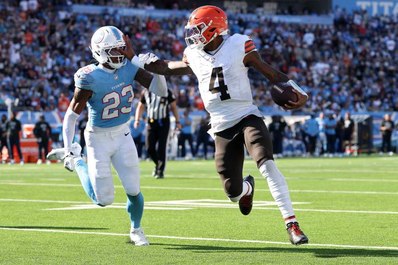 Cleveland Browns v Tennessee Titans