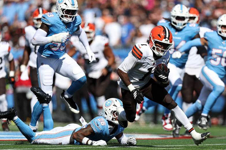 Cleveland Browns v Tennessee Titans