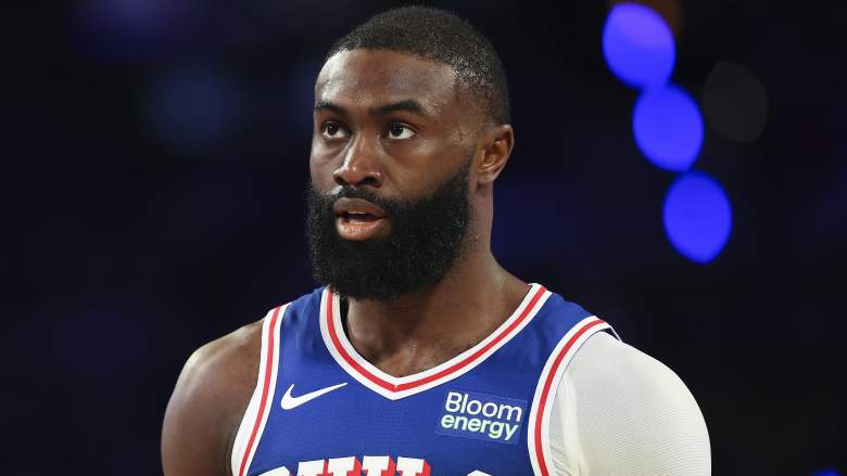 Philadelphia 76ers forward Jaylen Brown