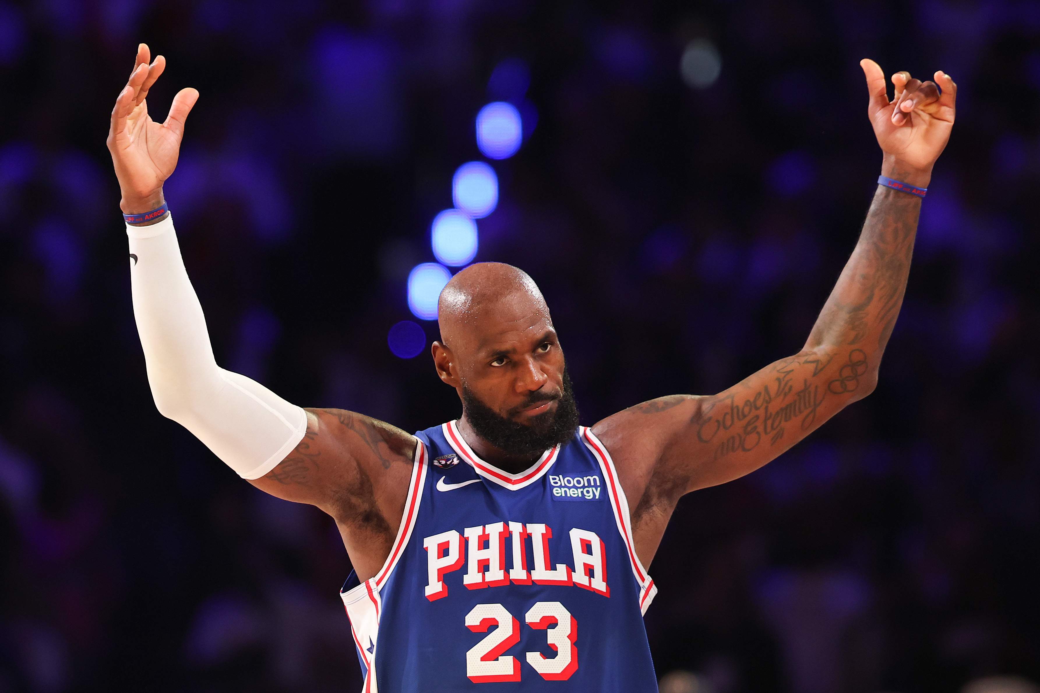 Strongly Pro LeBron James Makes Strong Statement On Home Debut With 76ers