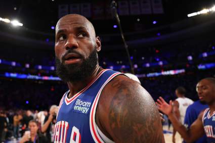 76ers Star LeBron James Makes Announcement Before Bucks Game