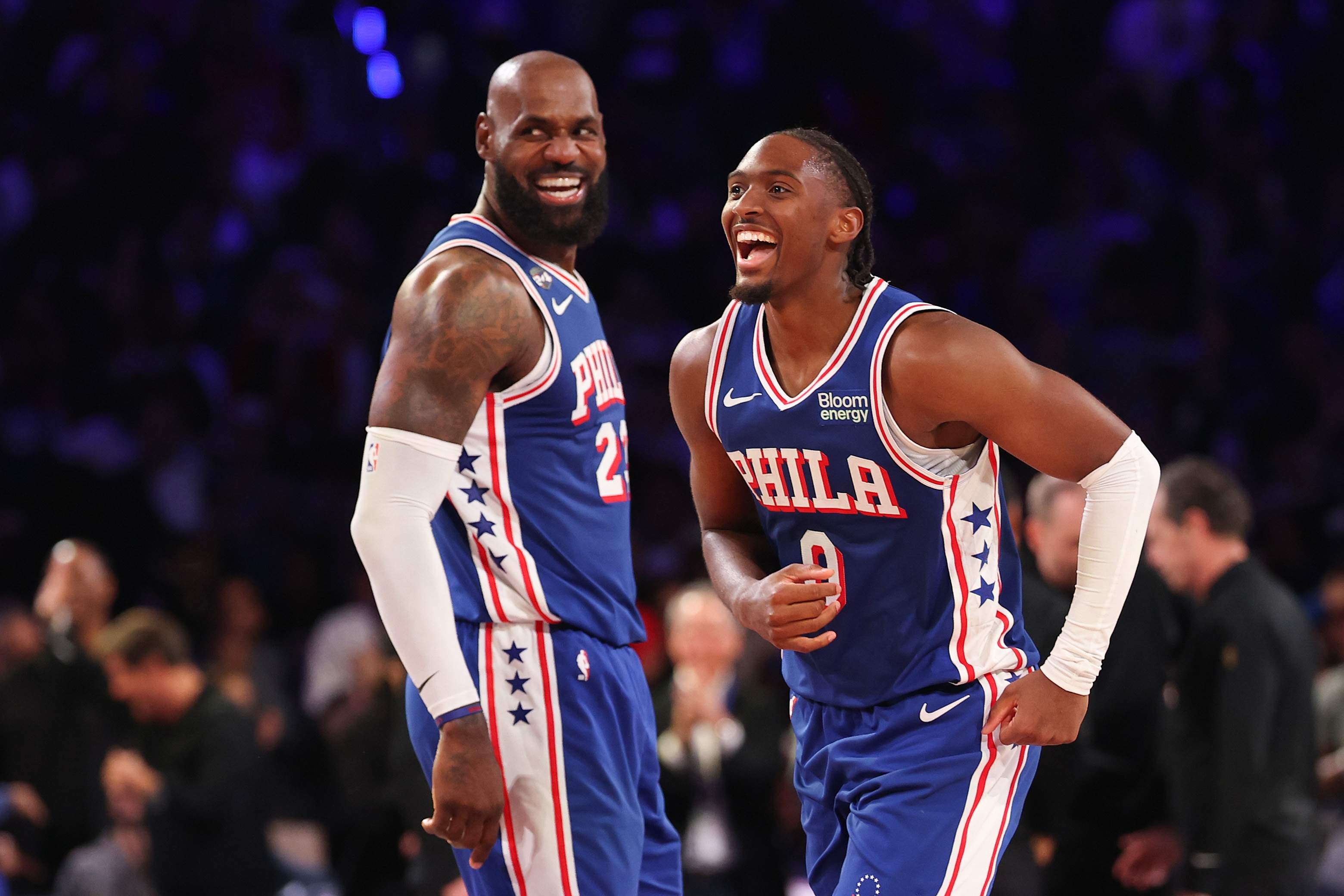 76ers Star LeBron James Celebrates Tyrese Maxey’s Big News