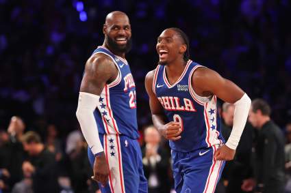 76ers Star LeBron James Celebrates Tyrese Maxey’s Big News