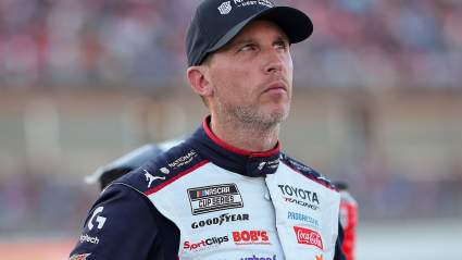 NASCAR’s Denny Hamlin Delivers Blunt Response to Scary Talladega Crash