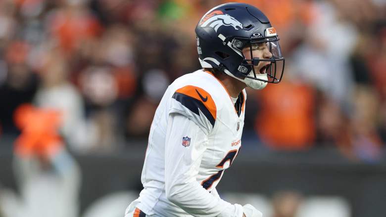 Denver Broncos cornerback Riley Moss