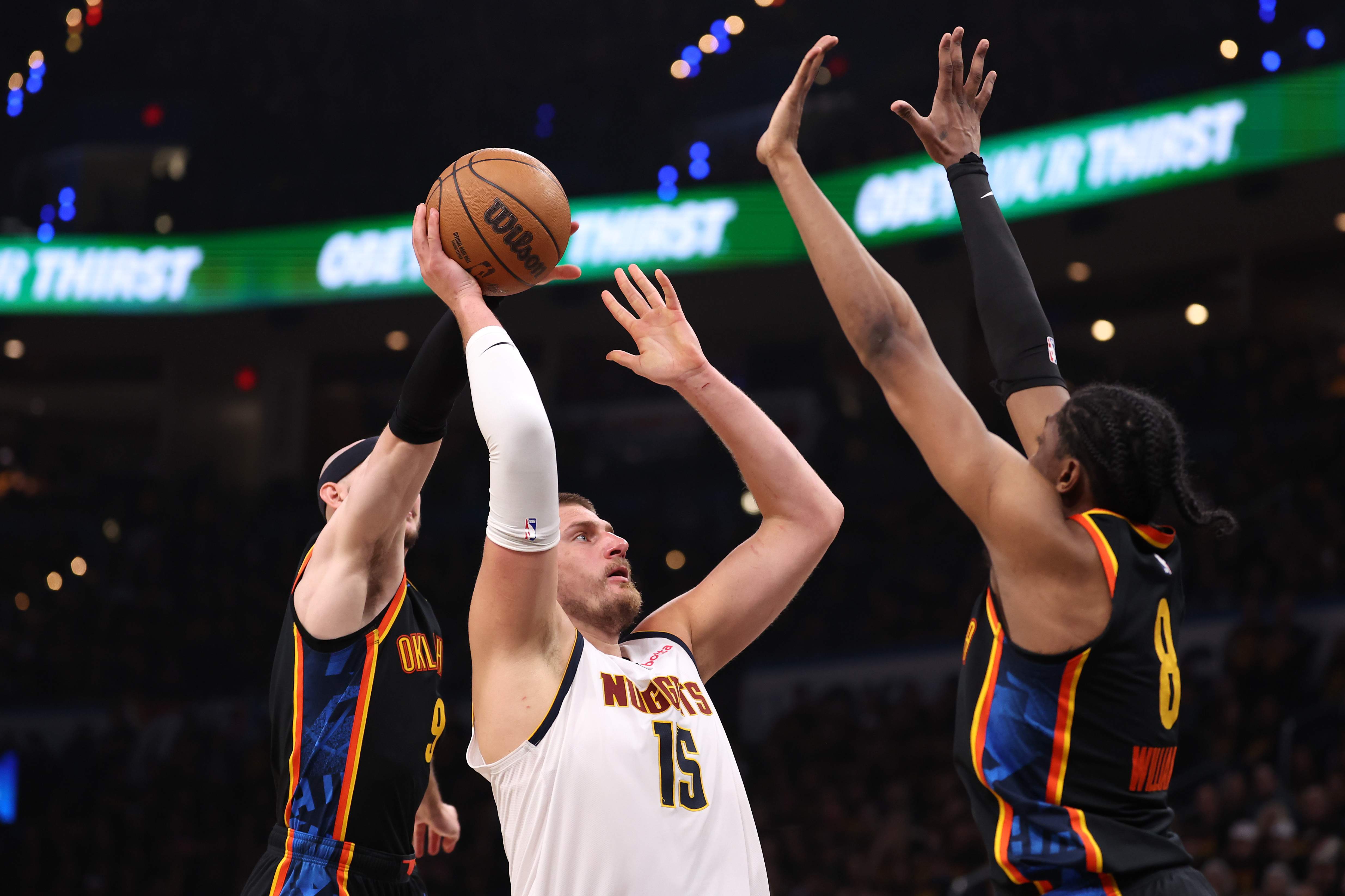 Denver Nuggets v Oklahoma City Thunder - Game One