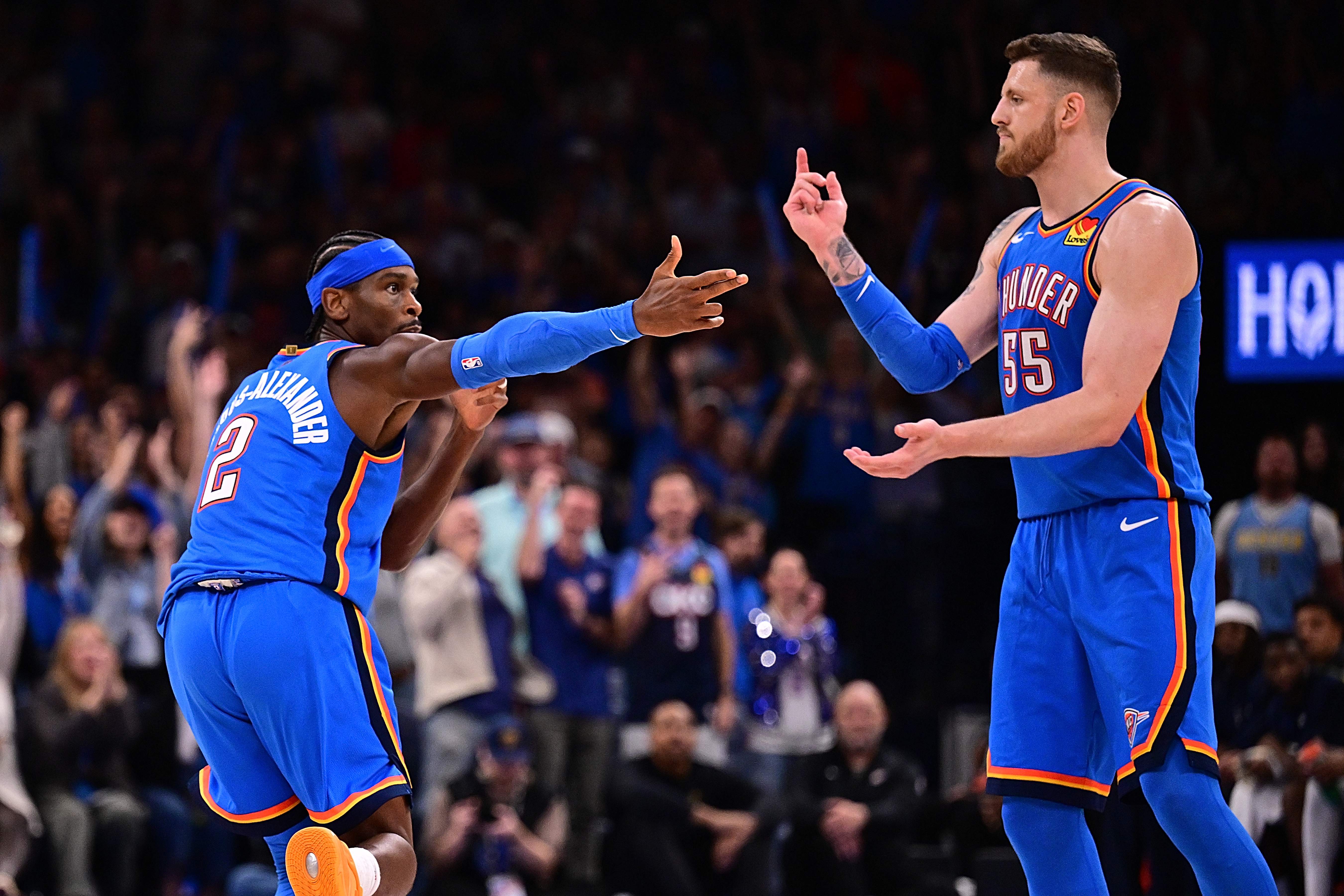 Denver Nuggets v Oklahoma City Thunder