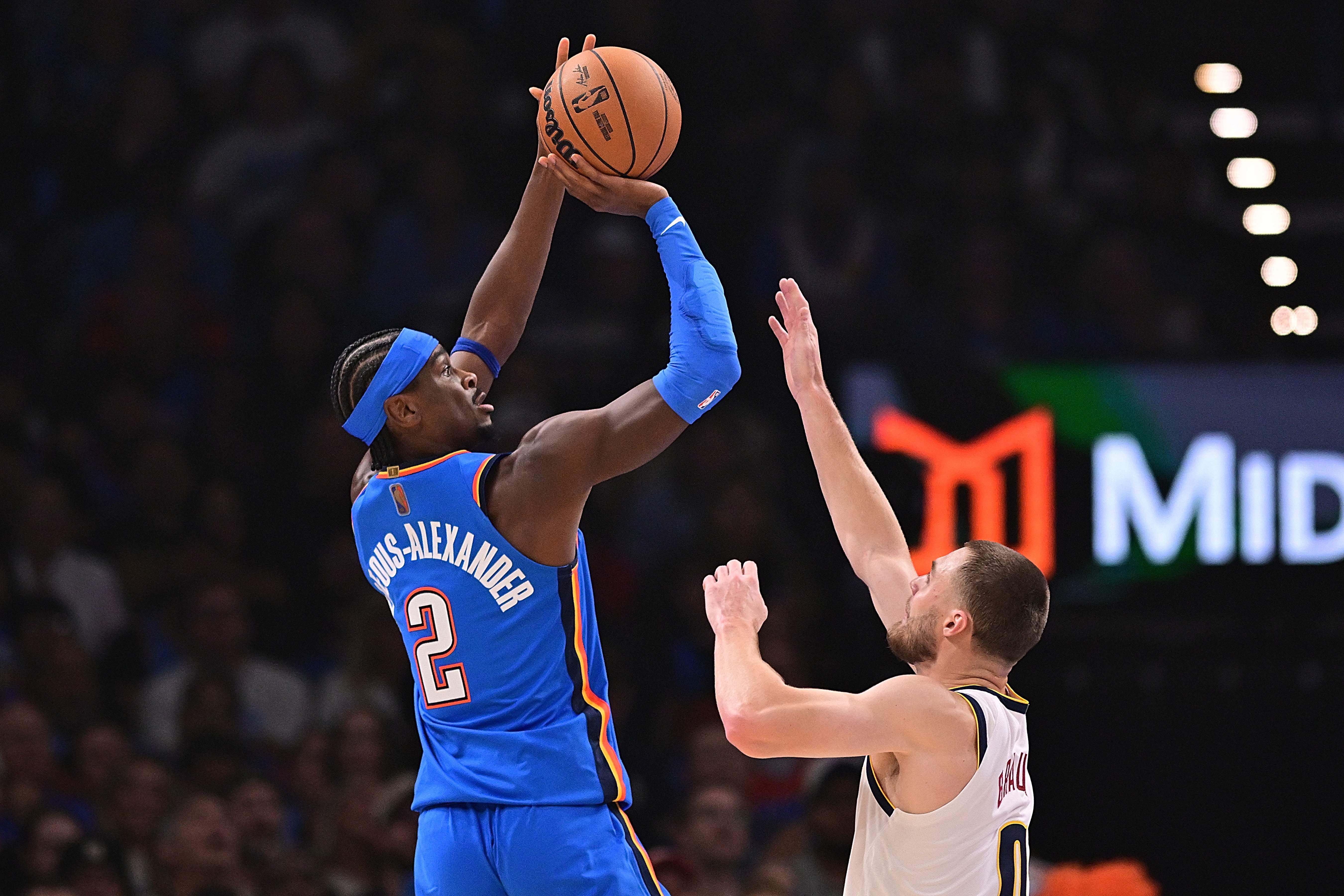 Denver Nuggets v Oklahoma City Thunder
