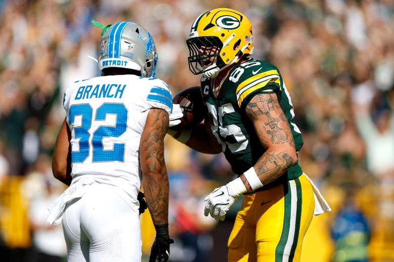 Detroit Lions v Green Bay Packers