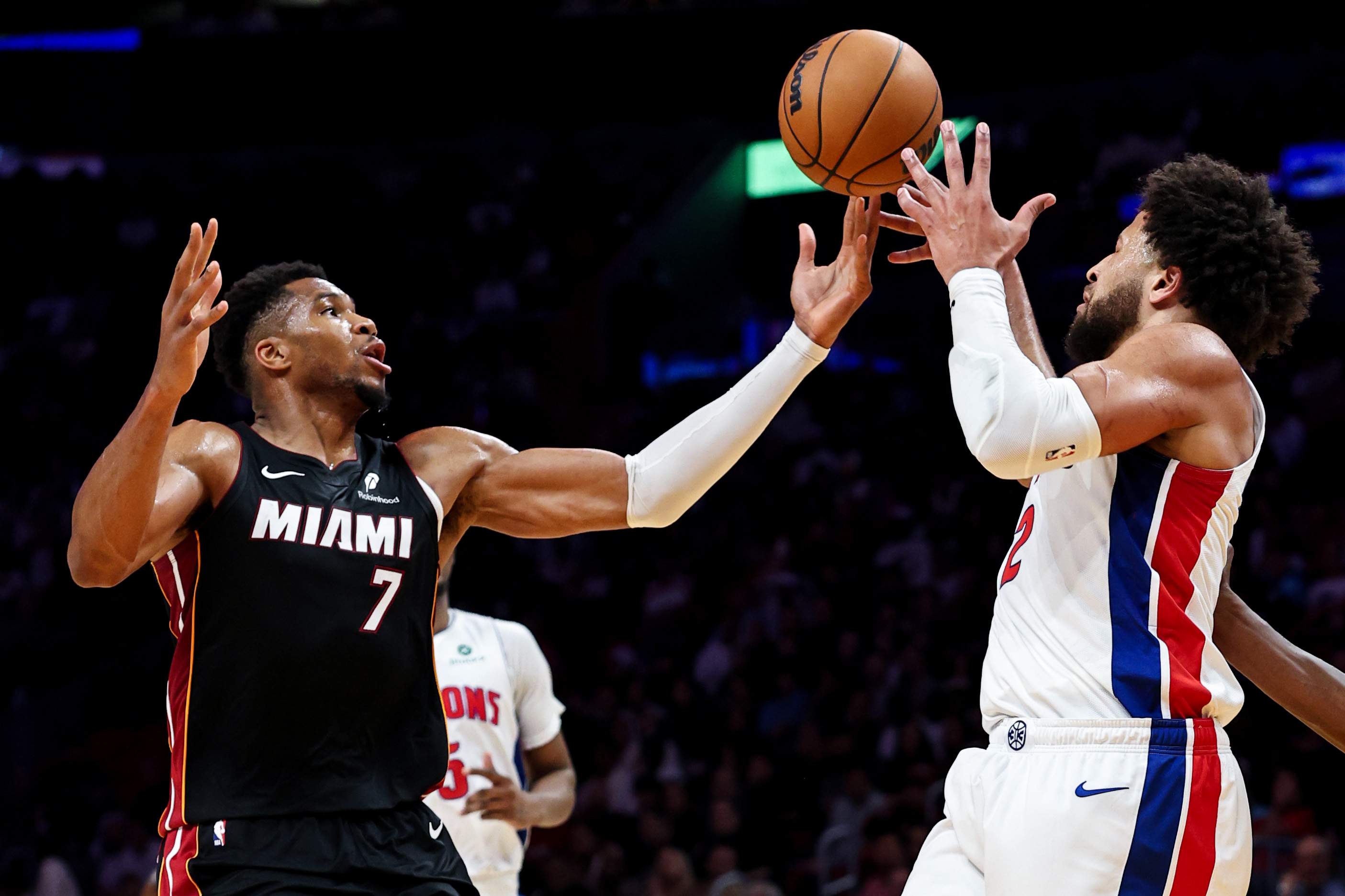 Detroit Pistons v Miami Heat