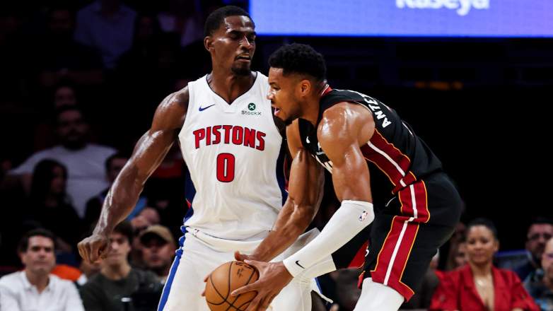 Detroit Pistons v Miami Heat