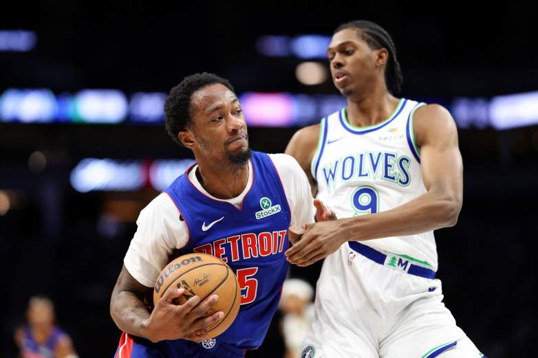 Detroit Pistons v Minnesota Timberwolves