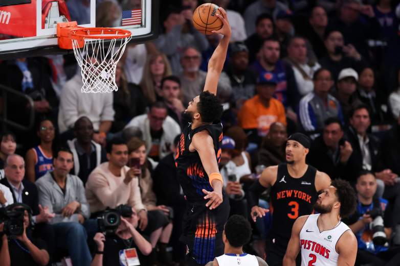 Detroit Pistons v New York Knicks