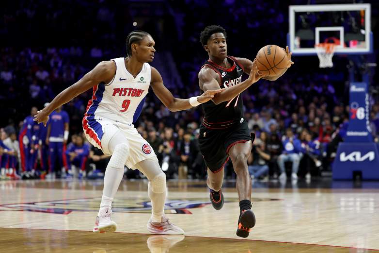 Detroit Pistons v Philadelphia 76ers