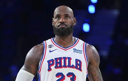 76ers Make LeBron James Decision Before NBA Cup Game vs Knicks