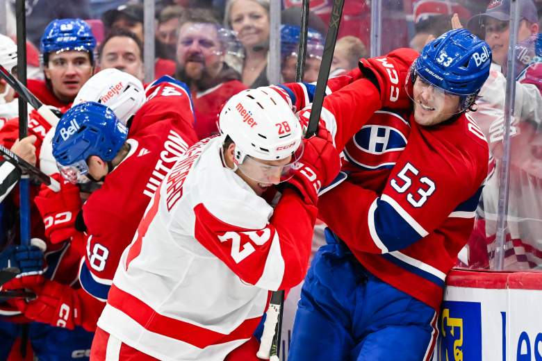 Detroit Red Wings v Montreal Canadiens