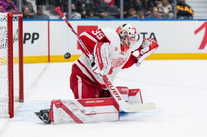 Red Wings Rookie Pulls Off Something Few Expected Against Oilers
