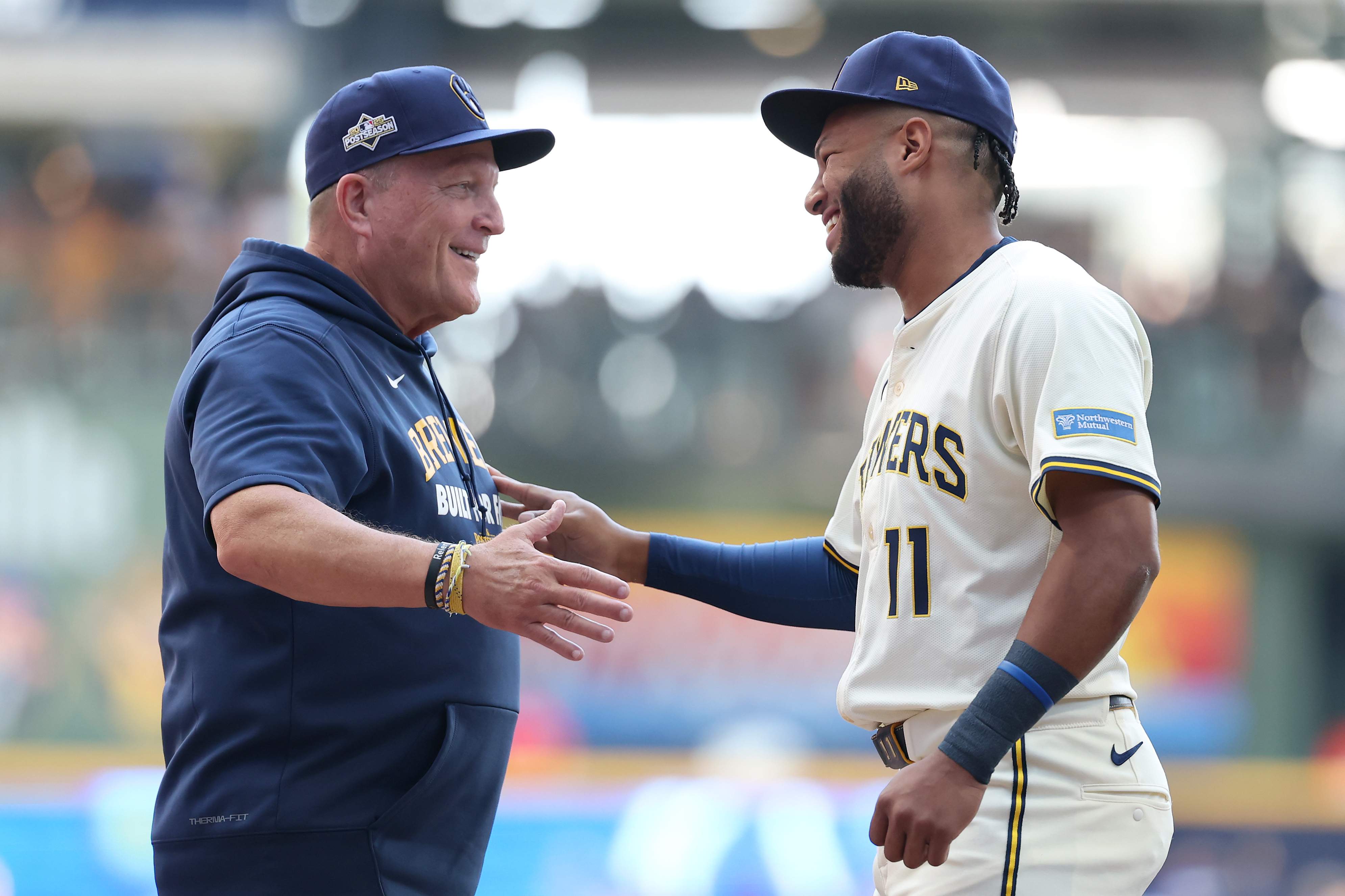 Division Series - Chicago Cubs v Milwaukee Brewers - Game One