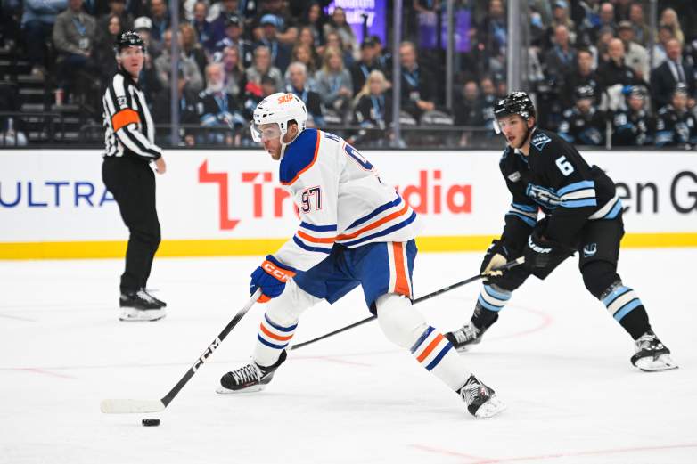 Edmonton Oilers v Utah Mammoth