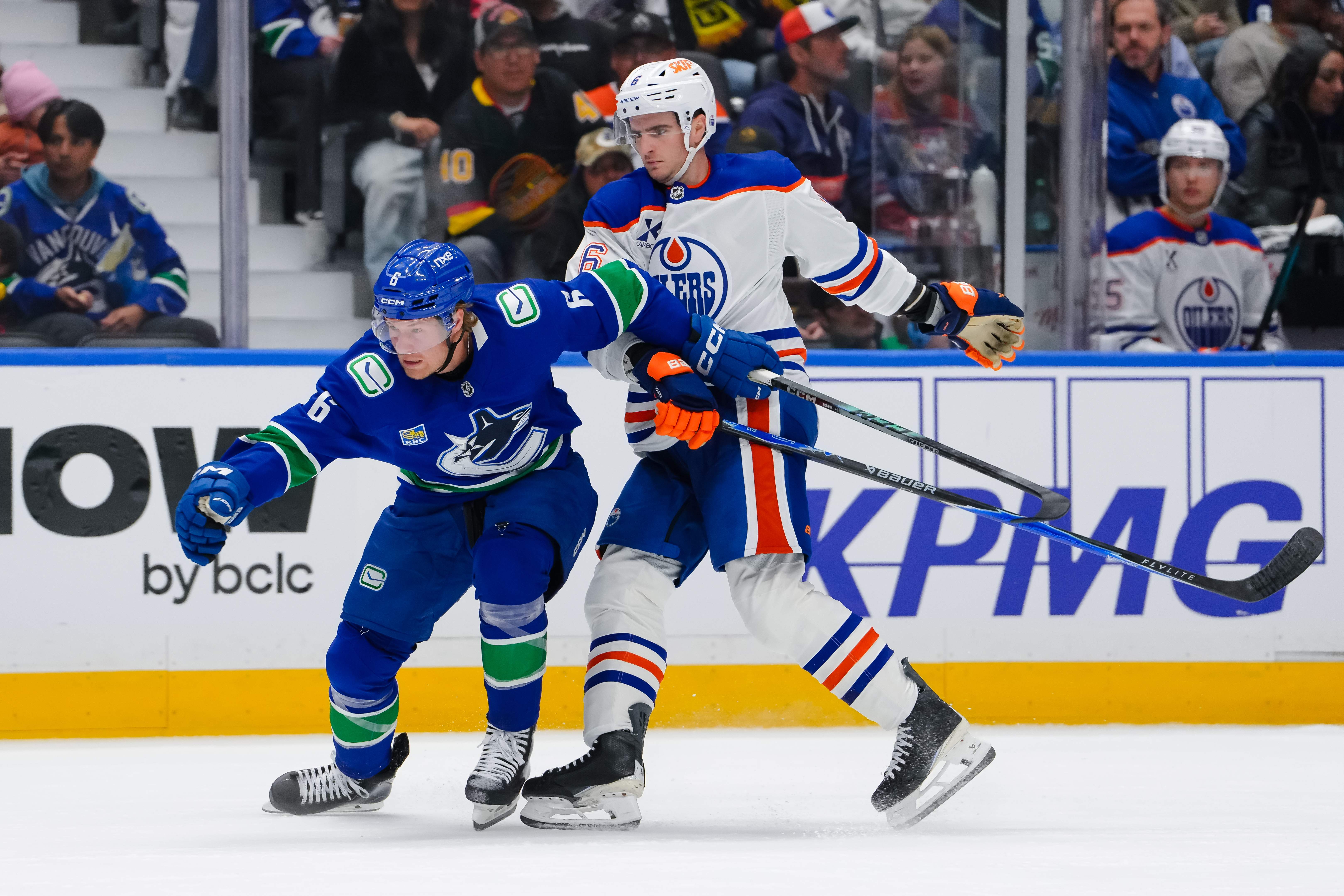 Edmonton Oilers v Vancouver Canucks
