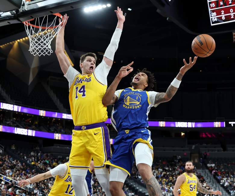Golden State Warriors v Los Angeles Lakers