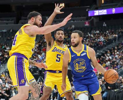 Lakers Get Major Stephen Curry Status Update Ahead of Warriors Opener