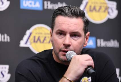 Los Angeles Lakers Coach JJ Redick Gives Cameron Carr Injury Update