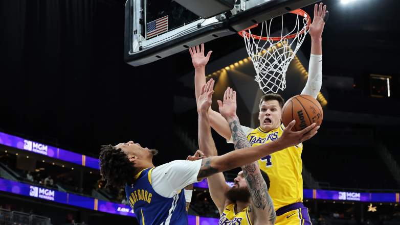 Golden State Warriors v Los Angeles Lakers