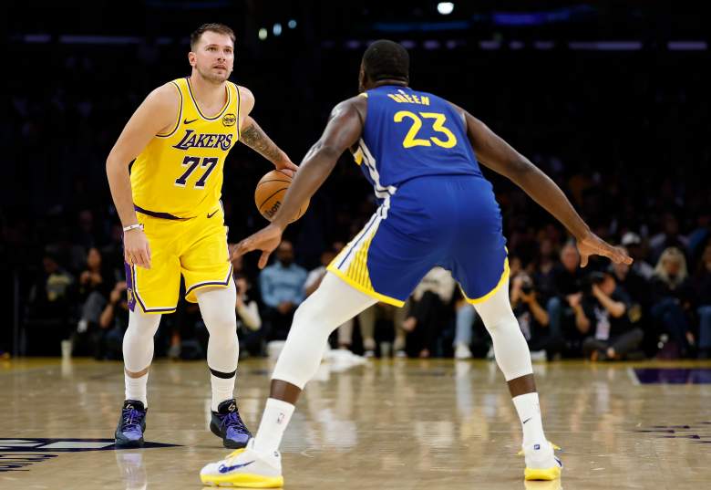 Golden State Warriors v Los Angeles Lakers