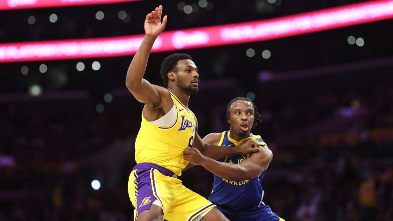 Golden State Warriors v Los Angeles Lakers