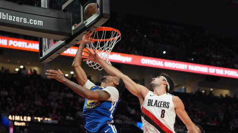 Golden State Warriors v Portland Trail Blazers