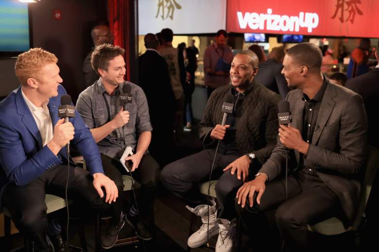 Gourmet PB&Js with Verizon Up, Paul Pierce and Chris Bosh