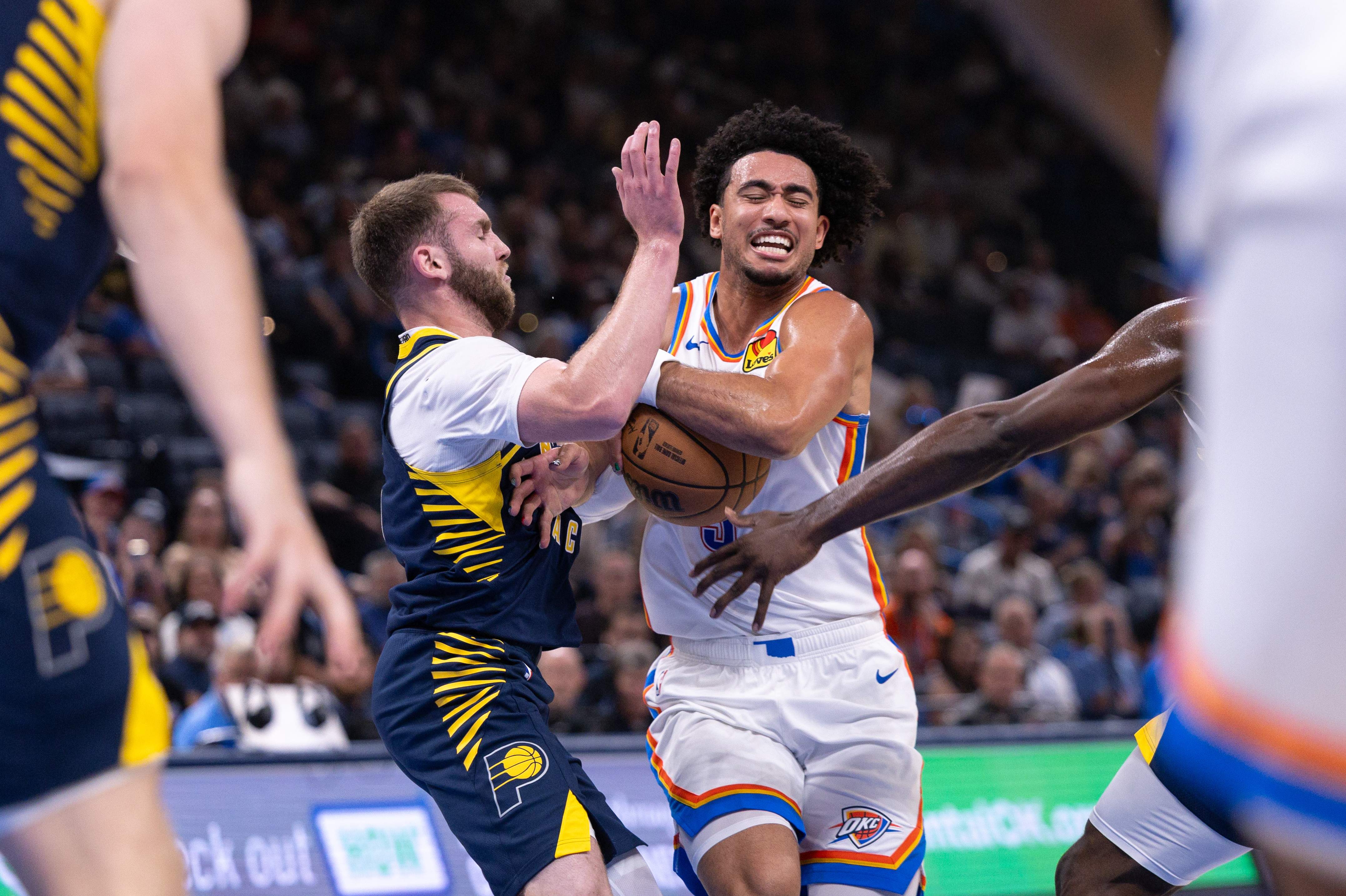 Indiana Pacers v Oklahoma City Thunder