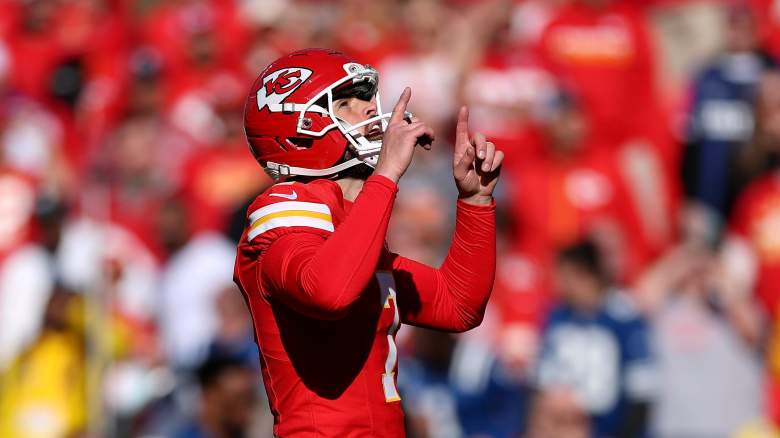 Kansas City Chiefs kicker Harrison Butker was inducted into Georgia Tech's Hall of Fame.