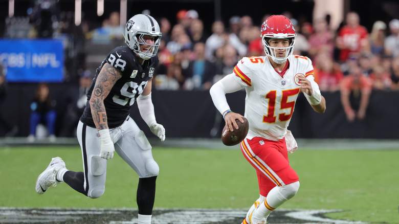 The Kansas City Chiefs and Las Vegas Raiders have released their inactives lists ahead of their huge Week 4 clash.