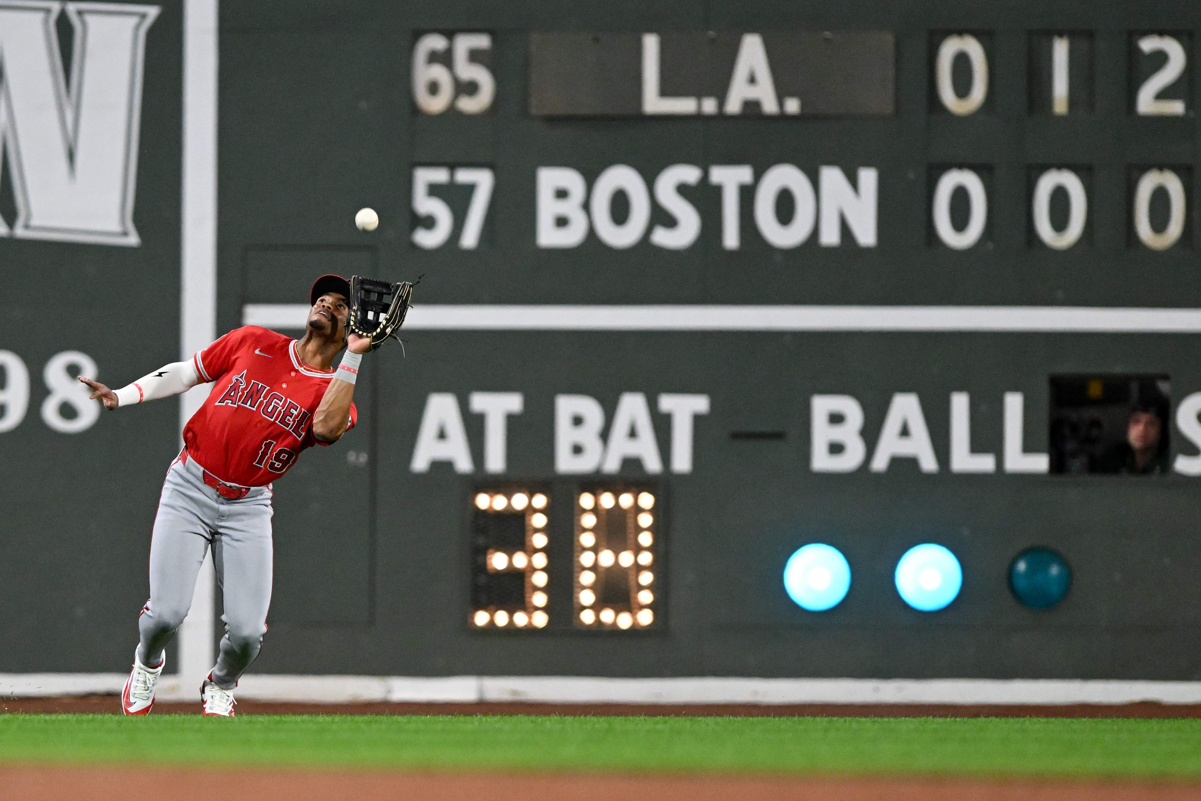 Los Angeles Angels v Boston Red Sox