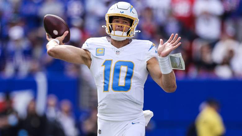 Los Angeles Chargers quarterback Justin Herbert