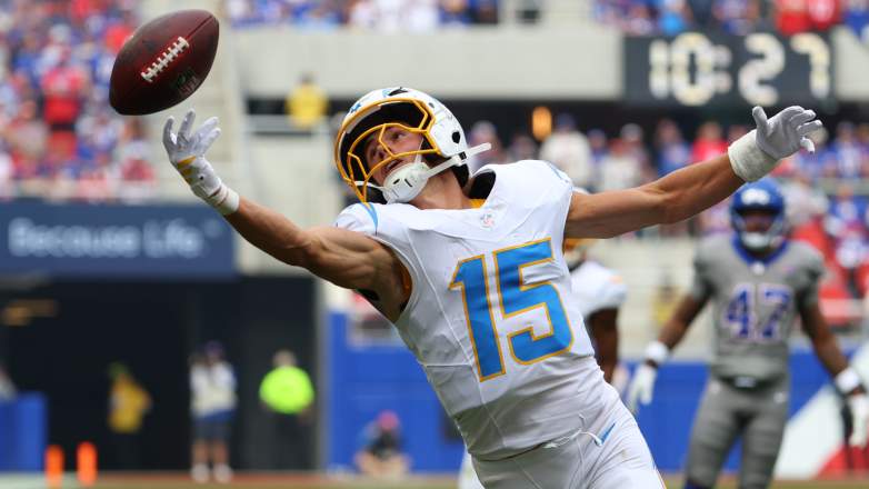 Los Angeles Chargers wide receiver Ladd McConkey