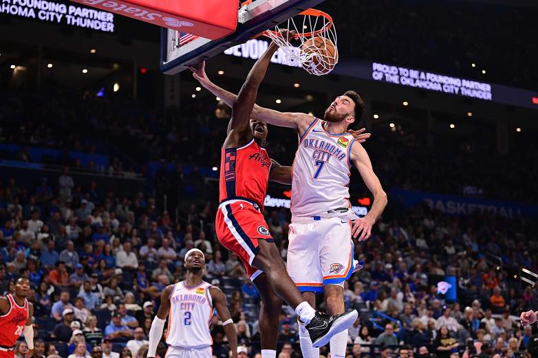Los Angeles Clippers v Oklahoma City Thunder