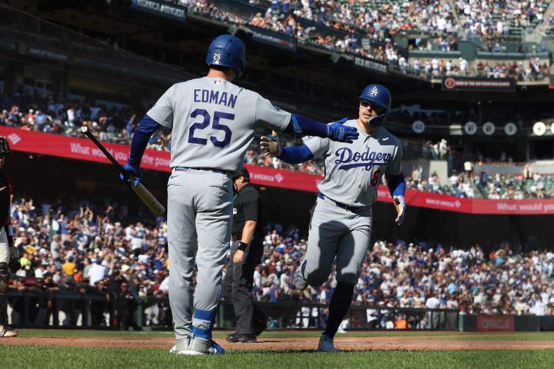 Los Angeles Dodgers utility player Kike Hernandez will not be starting in Game 2 against the Milwaukee Brewers, Tommy Edman gets the start at second base.